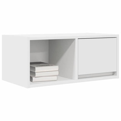 TV Cabinet White 60x31x25.5 cm Engineered Wood