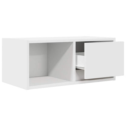 TV Cabinet White 60x31x25.5 cm Engineered Wood