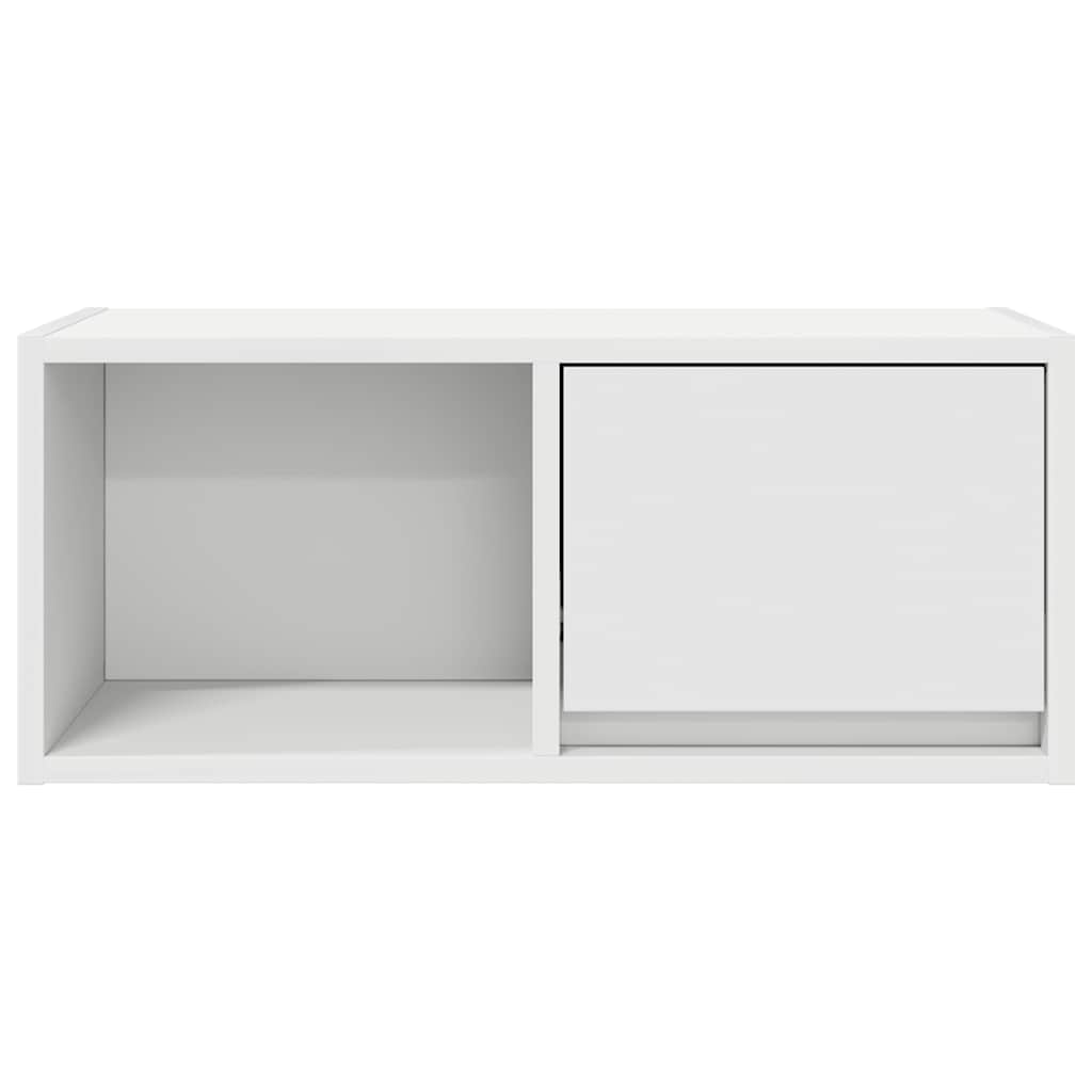 TV Cabinet White 60x31x25.5 cm Engineered Wood