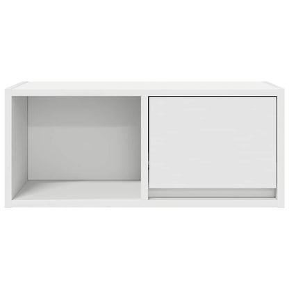 TV Cabinet White 60x31x25.5 cm Engineered Wood