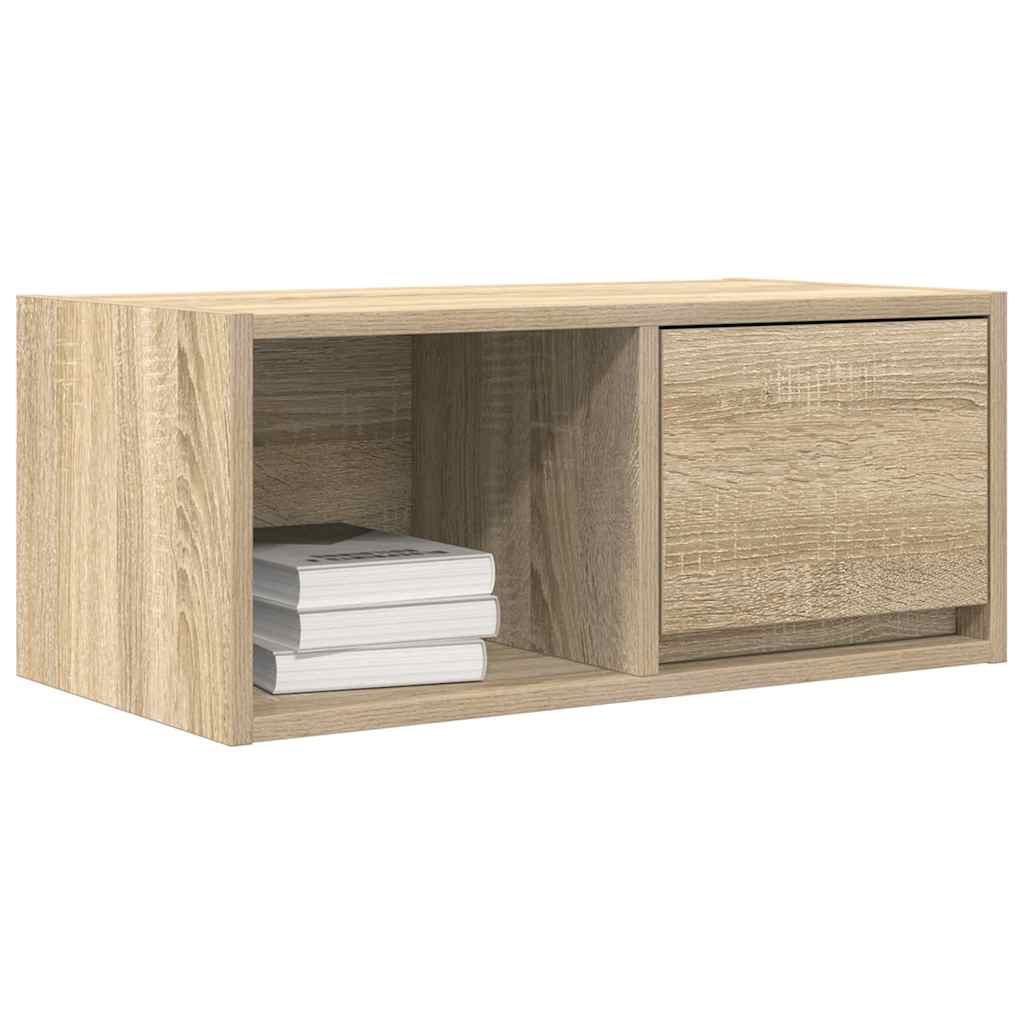 TV Cabinets 2 pcs Sonoma Oak 60x31x25.5 cm Engineered Wood