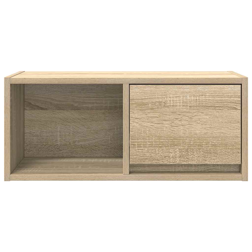 TV Cabinets 2 pcs Sonoma Oak 60x31x25.5 cm Engineered Wood