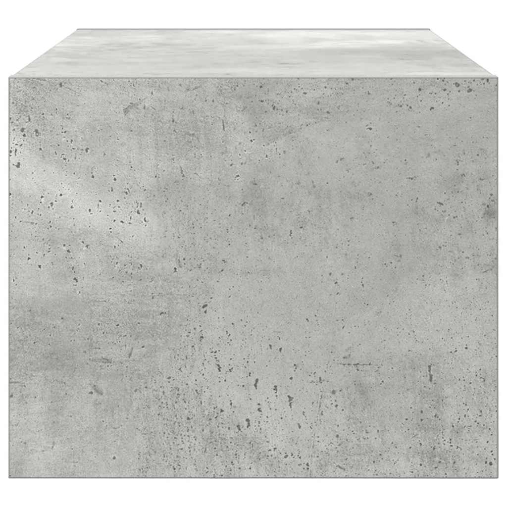 TV Cabinet Concrete Grey 60x31x25.5 cm Engineered Wood