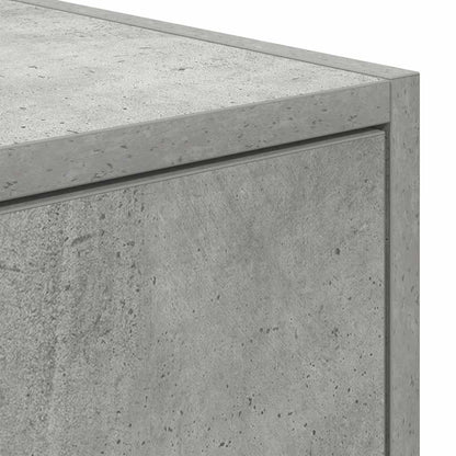 TV Cabinet Concrete Grey 60x31x25.5 cm Engineered Wood