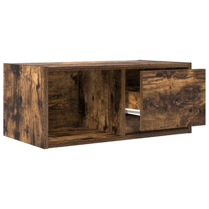 TV Cabinets 2 pcs Smoked Oak 60x31x25,5 cm Engineered Wood