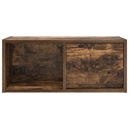 TV Cabinets 2 pcs Smoked Oak 60x31x25,5 cm Engineered Wood