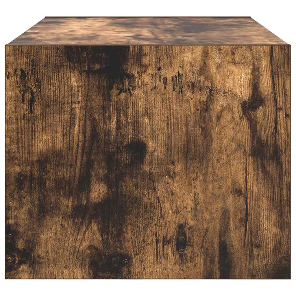 TV Cabinets 2 pcs Smoked Oak 60x31x25,5 cm Engineered Wood