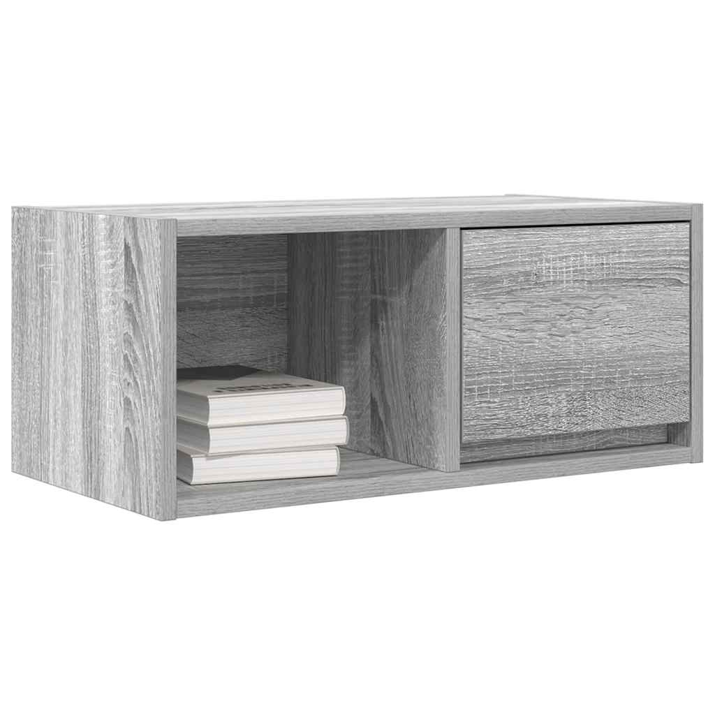 TV Cabinets 2 pcs Grey Sonoma 60x31x25,5 cm Engineered Wood