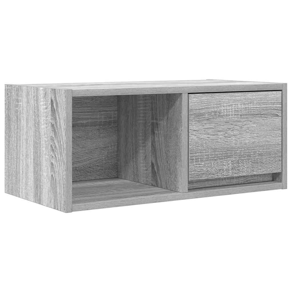 TV Cabinets 2 pcs Grey Sonoma 60x31x25,5 cm Engineered Wood