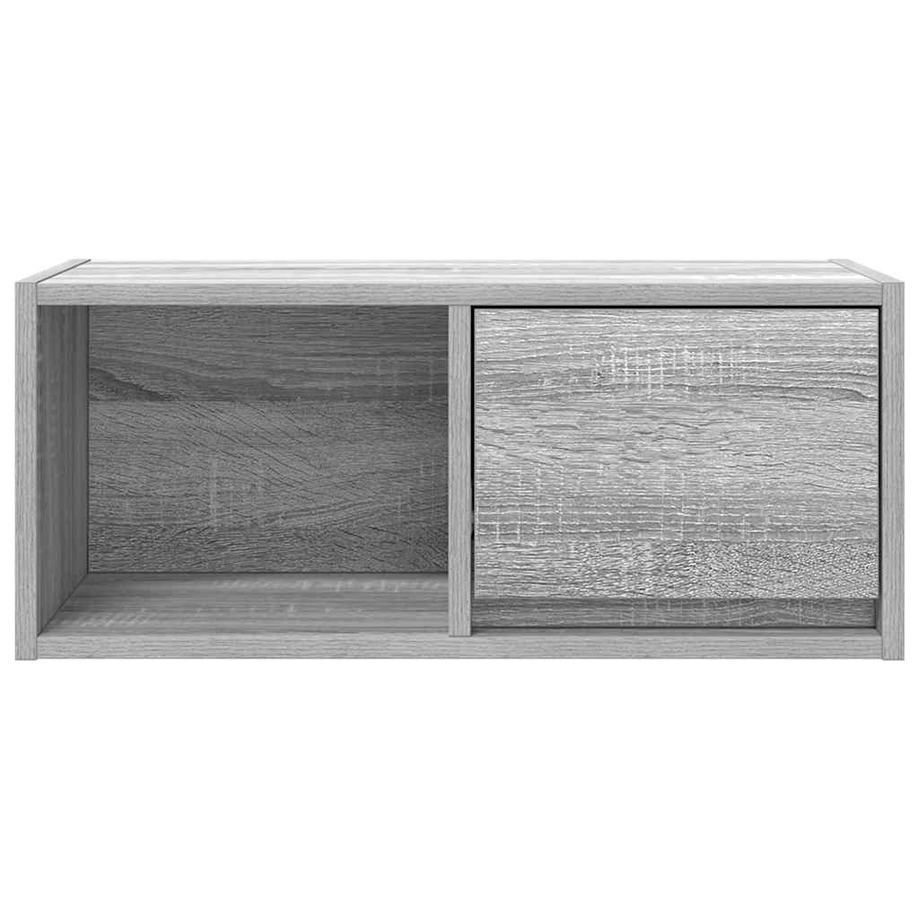 TV Cabinets 2 pcs Grey Sonoma 60x31x25,5 cm Engineered Wood