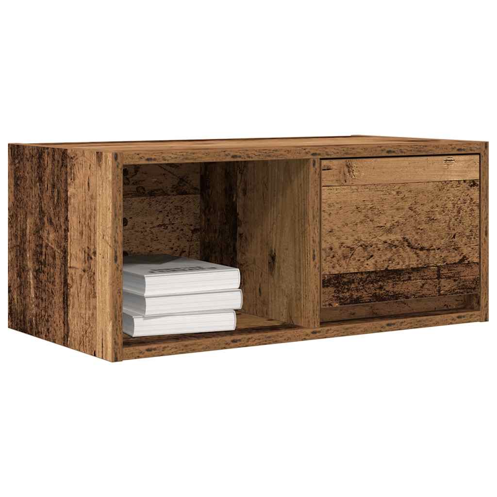 TV Cabinets 2 pcs Old Wood 60x31x25,5 cm Engineered Wood