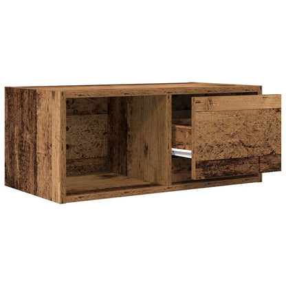 TV Cabinets 2 pcs Old Wood 60x31x25,5 cm Engineered Wood
