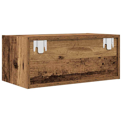 TV Cabinets 2 pcs Old Wood 60x31x25,5 cm Engineered Wood