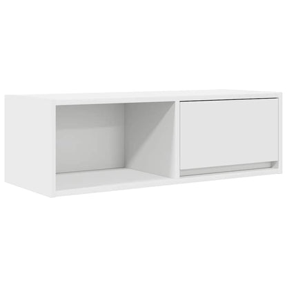 TV Cabinet White 80x31x25.5 cm Engineered Wood
