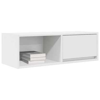 TV Cabinet White 80x31x25.5 cm Engineered Wood