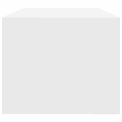 TV Cabinet White 80x31x25.5 cm Engineered Wood