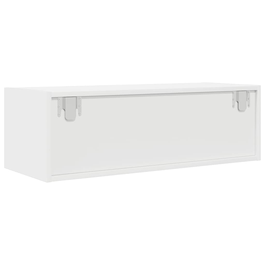 TV Cabinet White 80x31x25,5 cm Engineered Wood