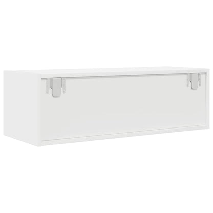 TV Cabinet White 80x31x25,5 cm Engineered Wood