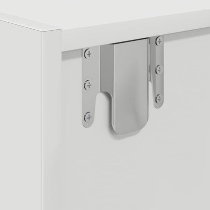 TV Cabinet White 80x31x25.5 cm Engineered Wood