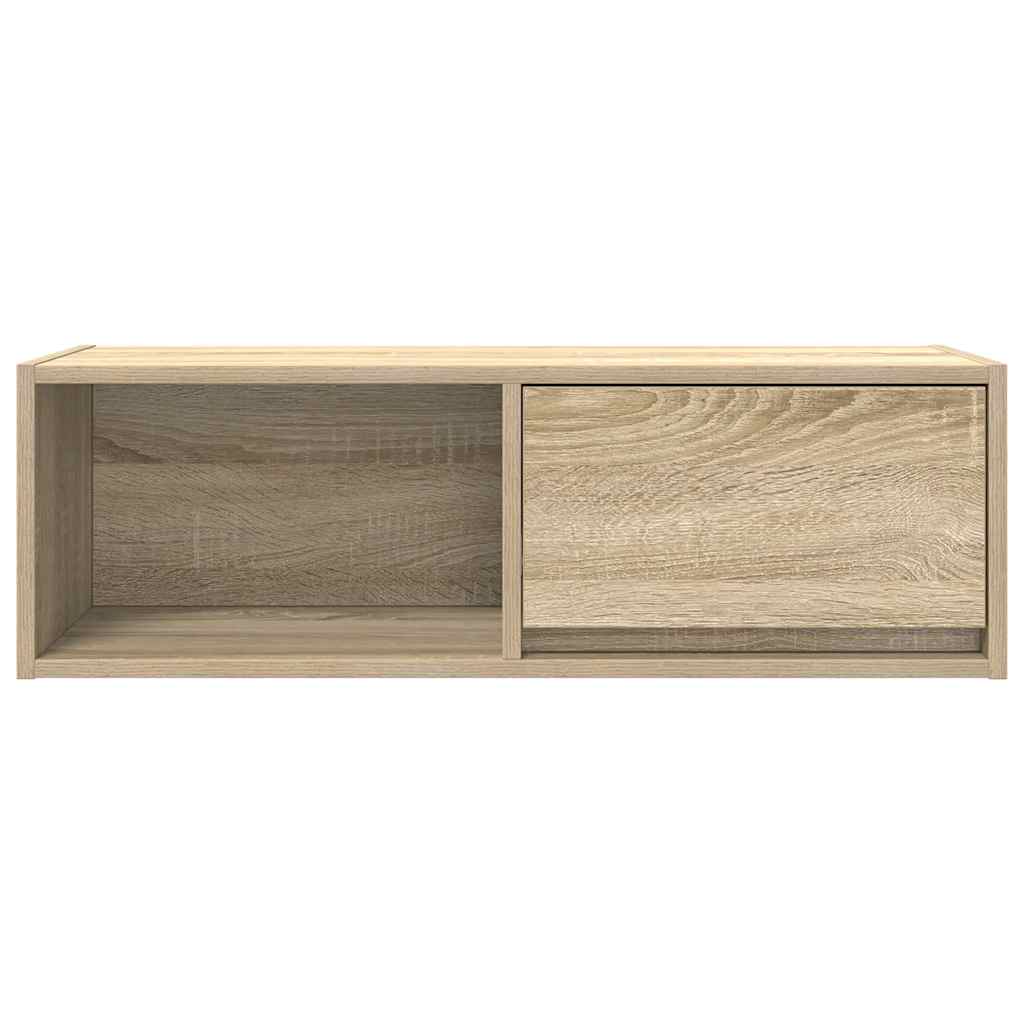 TV Cabinets 2 pcs Sonoma Oak 80x31x25,5 cm Engineered Wood