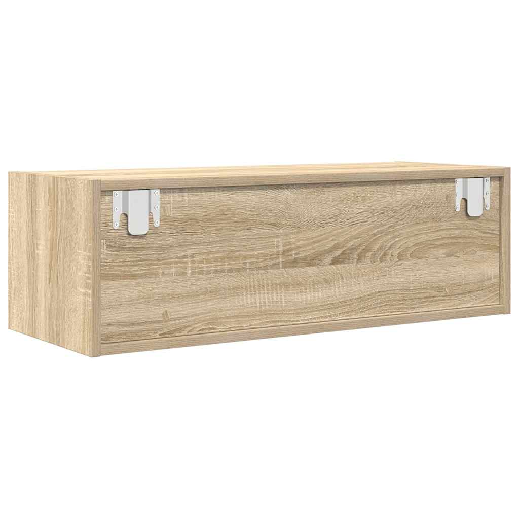 TV Cabinets 2 pcs Sonoma Oak 80x31x25,5 cm Engineered Wood