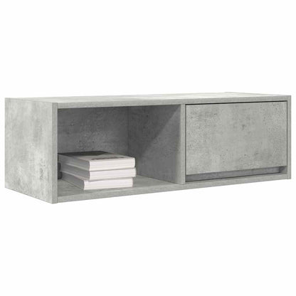 TV Cabinets 2 pcs Concrete Grey 80x31x25,5 cm Engineered Wood