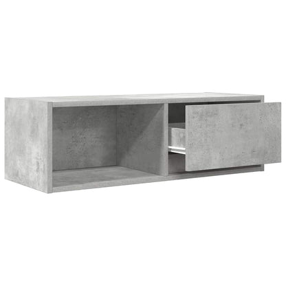TV Cabinets 2 pcs Concrete Grey 80x31x25,5 cm Engineered Wood