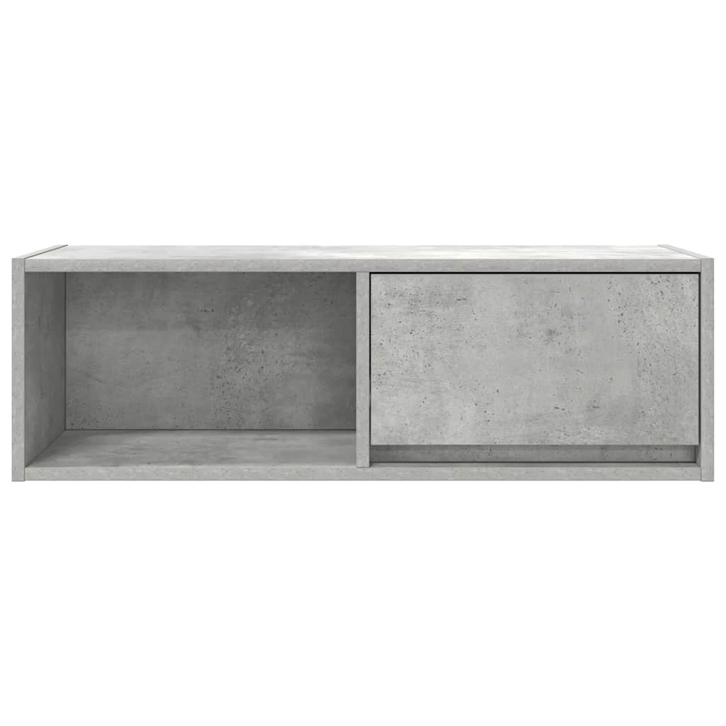 TV Cabinets 2 pcs Concrete Grey 80x31x25,5 cm Engineered Wood
