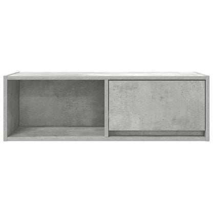 TV Cabinets 2 pcs Concrete Grey 80x31x25,5 cm Engineered Wood