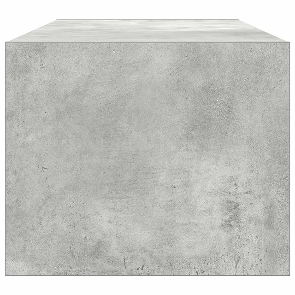 TV Cabinets 2 pcs Concrete Grey 80x31x25,5 cm Engineered Wood