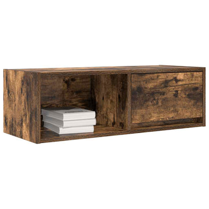 TV Cabinets 2 pcs Smoked Oak 80x31x25,5 cm Engineered Wood