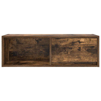 TV Cabinets 2 pcs Smoked Oak 80x31x25,5 cm Engineered Wood