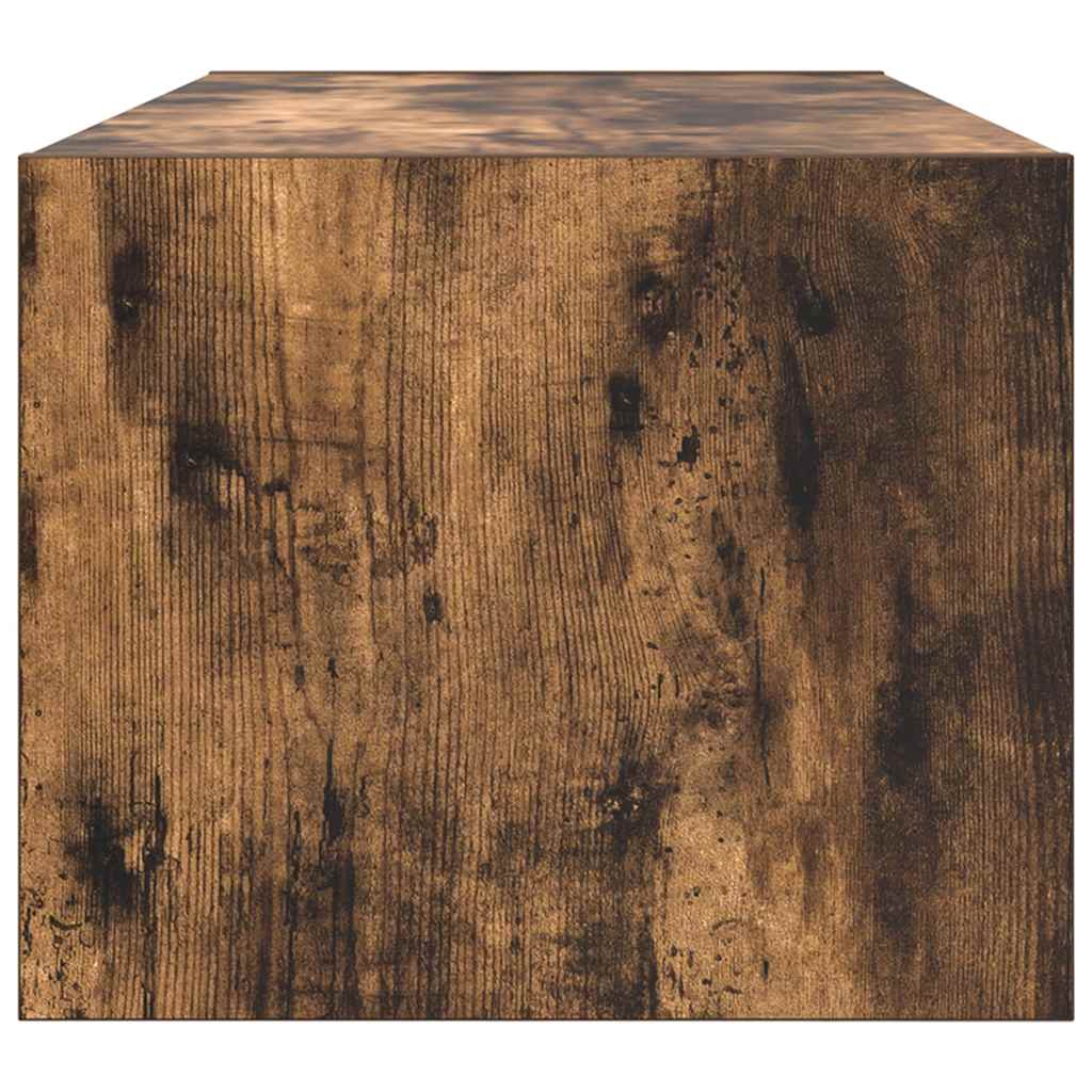 TV Cabinets 2 pcs Smoked Oak 80x31x25,5 cm Engineered Wood
