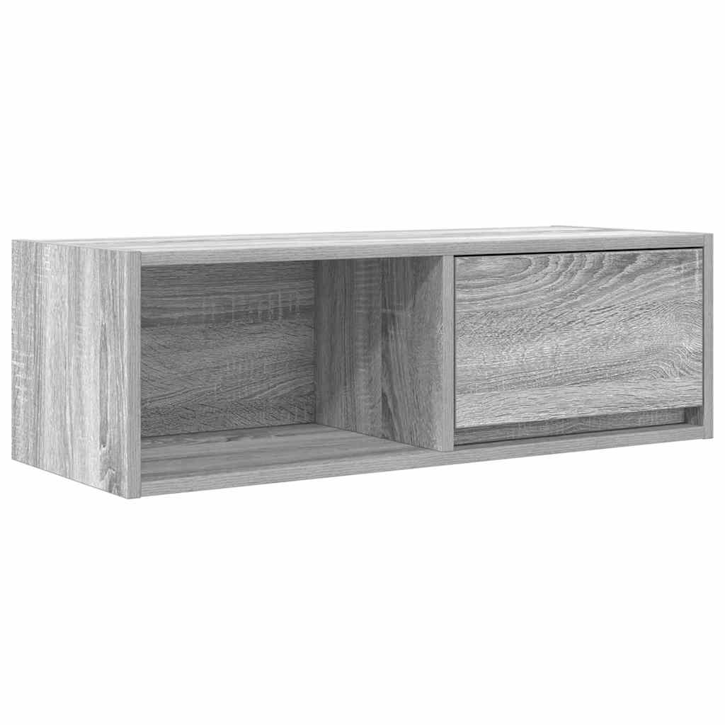 TV Cabinets 2 pcs Grey Sonoma 80x31x25,5 cm Engineered Wood