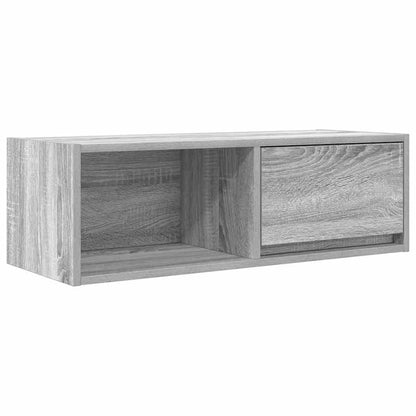 TV Cabinets 2 pcs Grey Sonoma 80x31x25,5 cm Engineered Wood