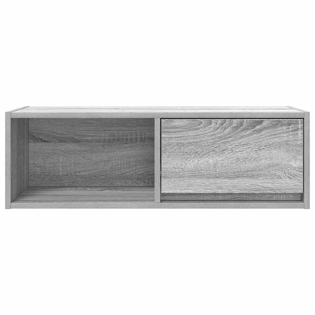 TV Cabinets 2 pcs Grey Sonoma 80x31x25,5 cm Engineered Wood