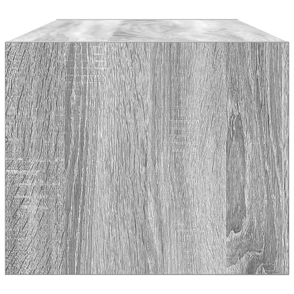 TV Cabinets 2 pcs Grey Sonoma 80x31x25,5 cm Engineered Wood