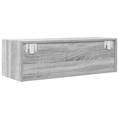 TV Cabinets 2 pcs Grey Sonoma 80x31x25,5 cm Engineered Wood