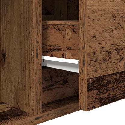 TV Cabinets 2 pcs Old Wood 80x31x25,5 cm Engineered Wood