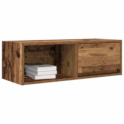 TV Cabinets 2 pcs Old Wood 80x31x25,5 cm Engineered Wood