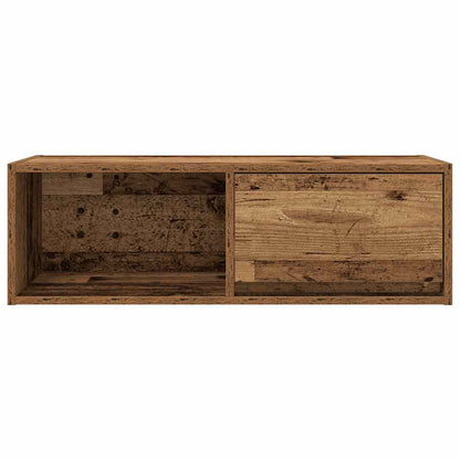 TV Cabinets 2 pcs Old Wood 80x31x25,5 cm Engineered Wood