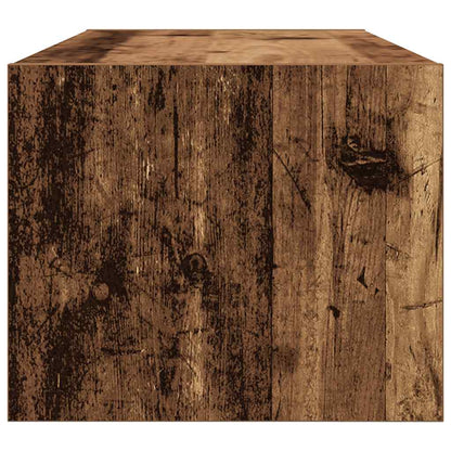 TV Cabinets 2 pcs Old Wood 80x31x25,5 cm Engineered Wood