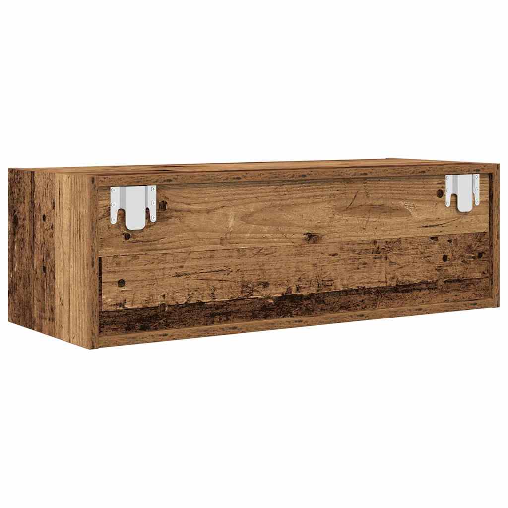 TV Cabinets 2 pcs Old Wood 80x31x25,5 cm Engineered Wood
