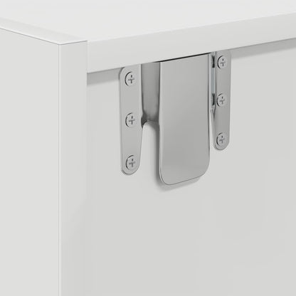 TV Cabinets 2 pcs White 100x31x25,5 cm Engineered Wood