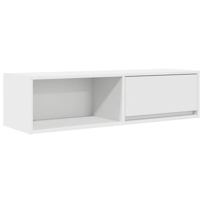 TV Cabinets 2 pcs White 100x31x25,5 cm Engineered Wood
