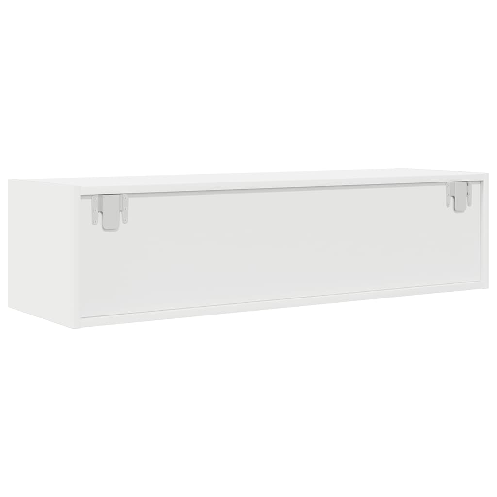 TV Cabinets 2 pcs White 100x31x25,5 cm Engineered Wood