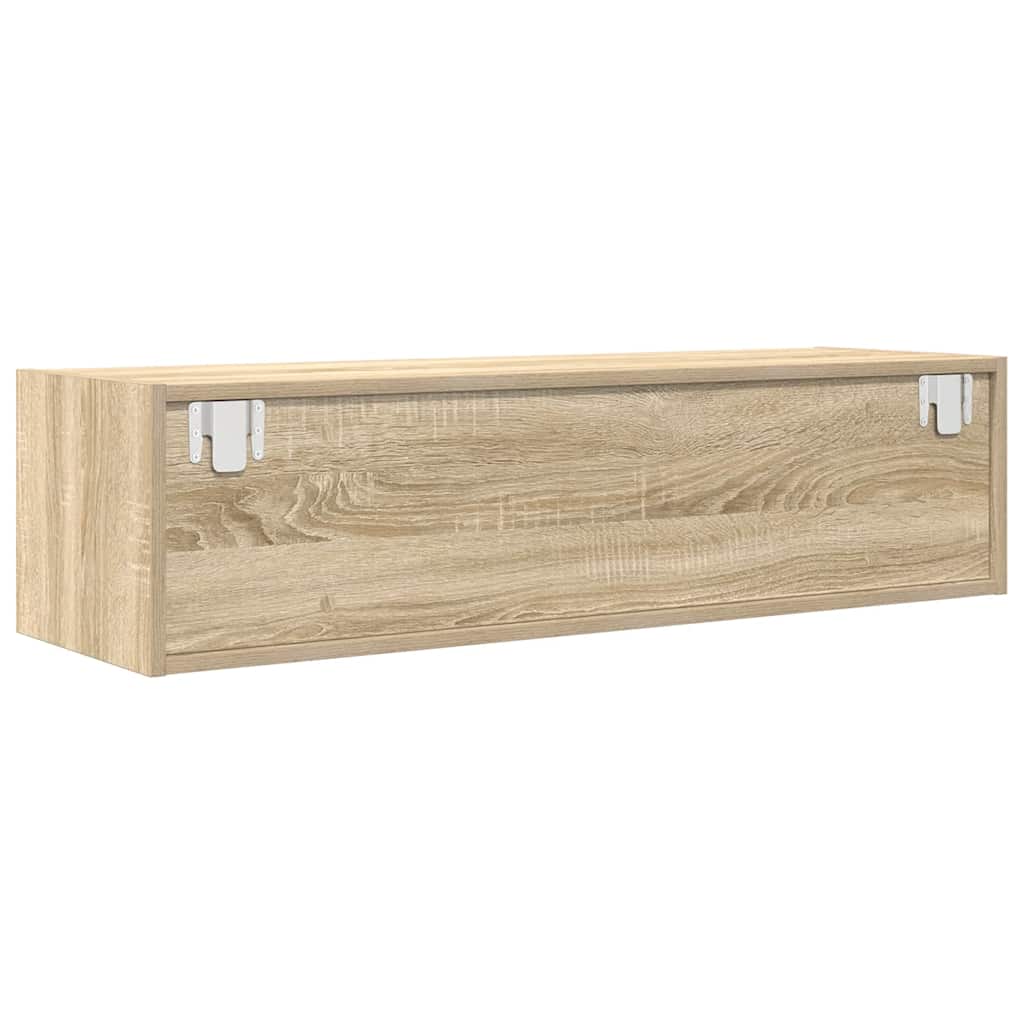 TV Cabinets 2 pcs Sonoma Oak 100x31x25,5 cm Engineered Wood