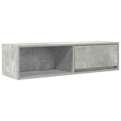 TV Cabinets 2 pcs Concrete Grey 100x31x25,5 cm Engineered Wood