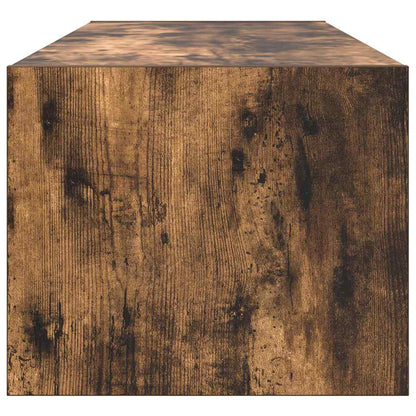 TV Cabinets 2 pcs Smoked Oak 100x31x25,5 cm Engineered Wood