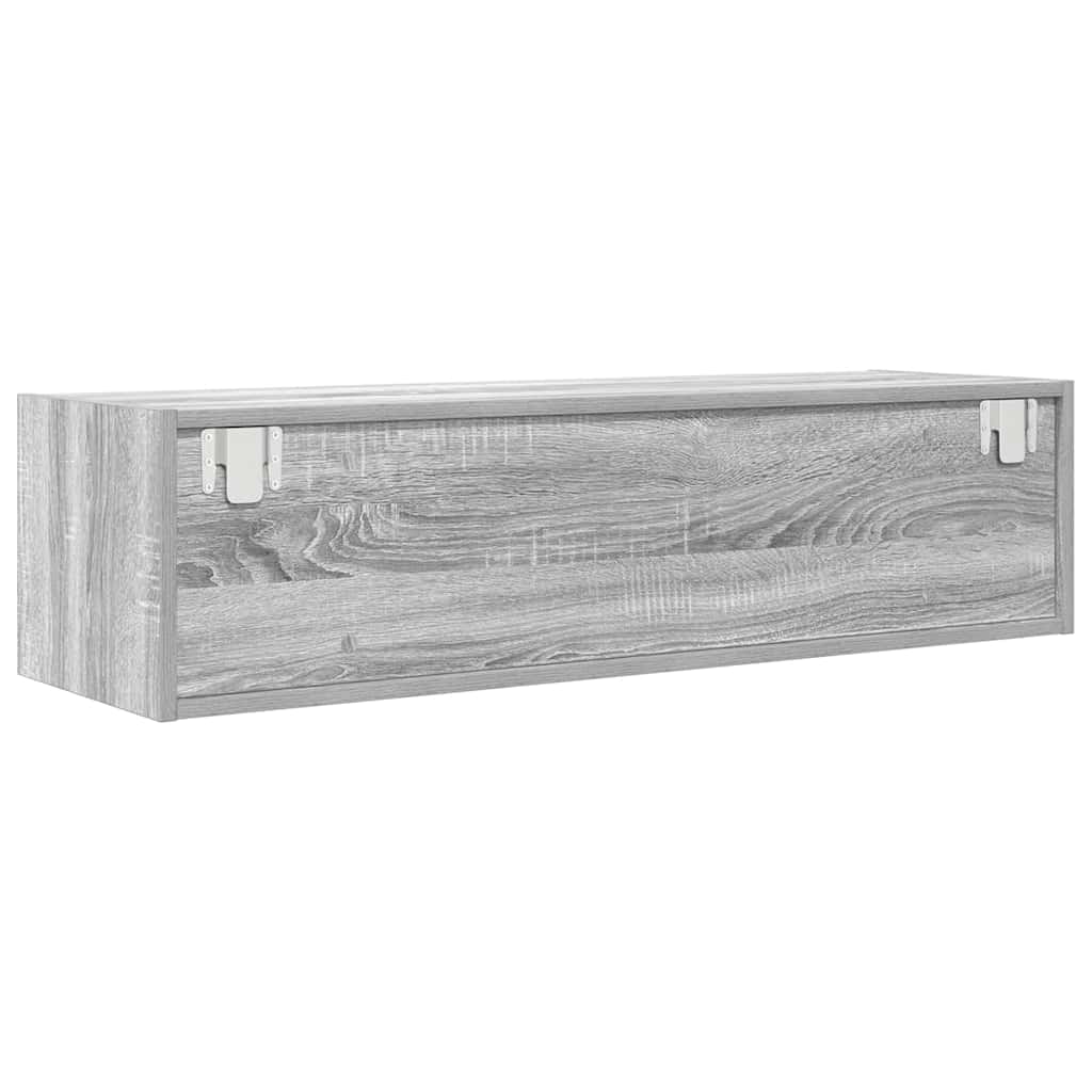 TV Cabinets 2 pcs Grey Sonoma 100x31x25,5 cm Engineered Wood